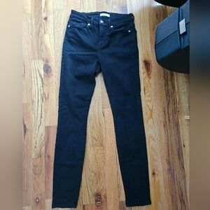Good American Good Legs Black Skinny Jeans, 2/26